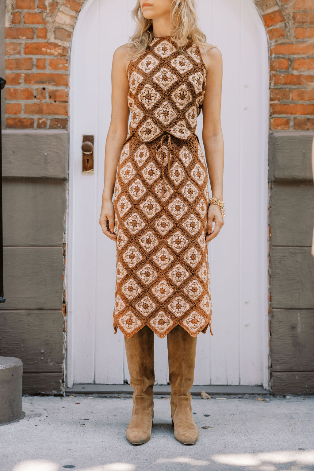 MASON'S DAUGHTER Daisy Skirt, Crochet